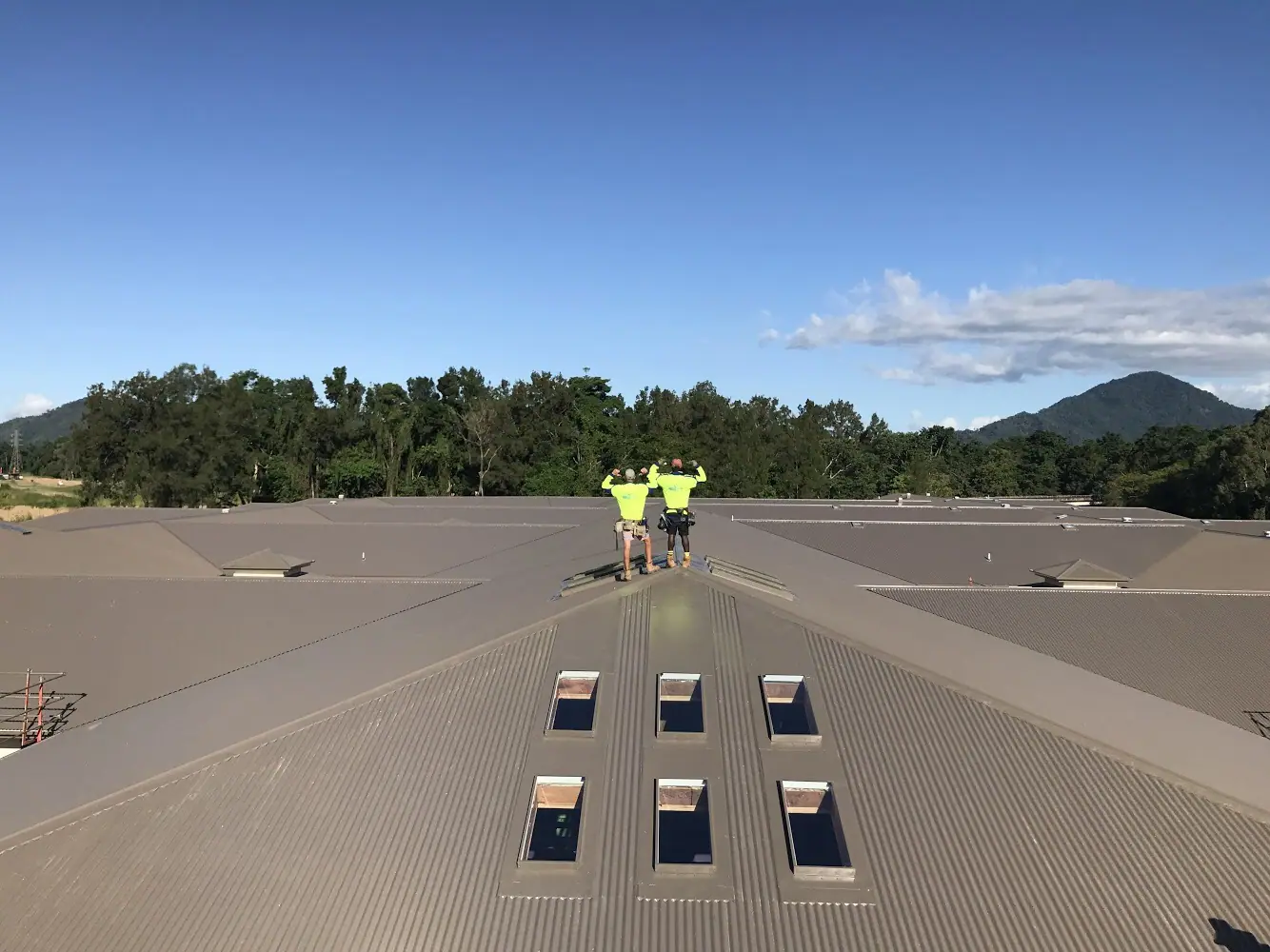 Commercial roofing by NBS Metal Roofing