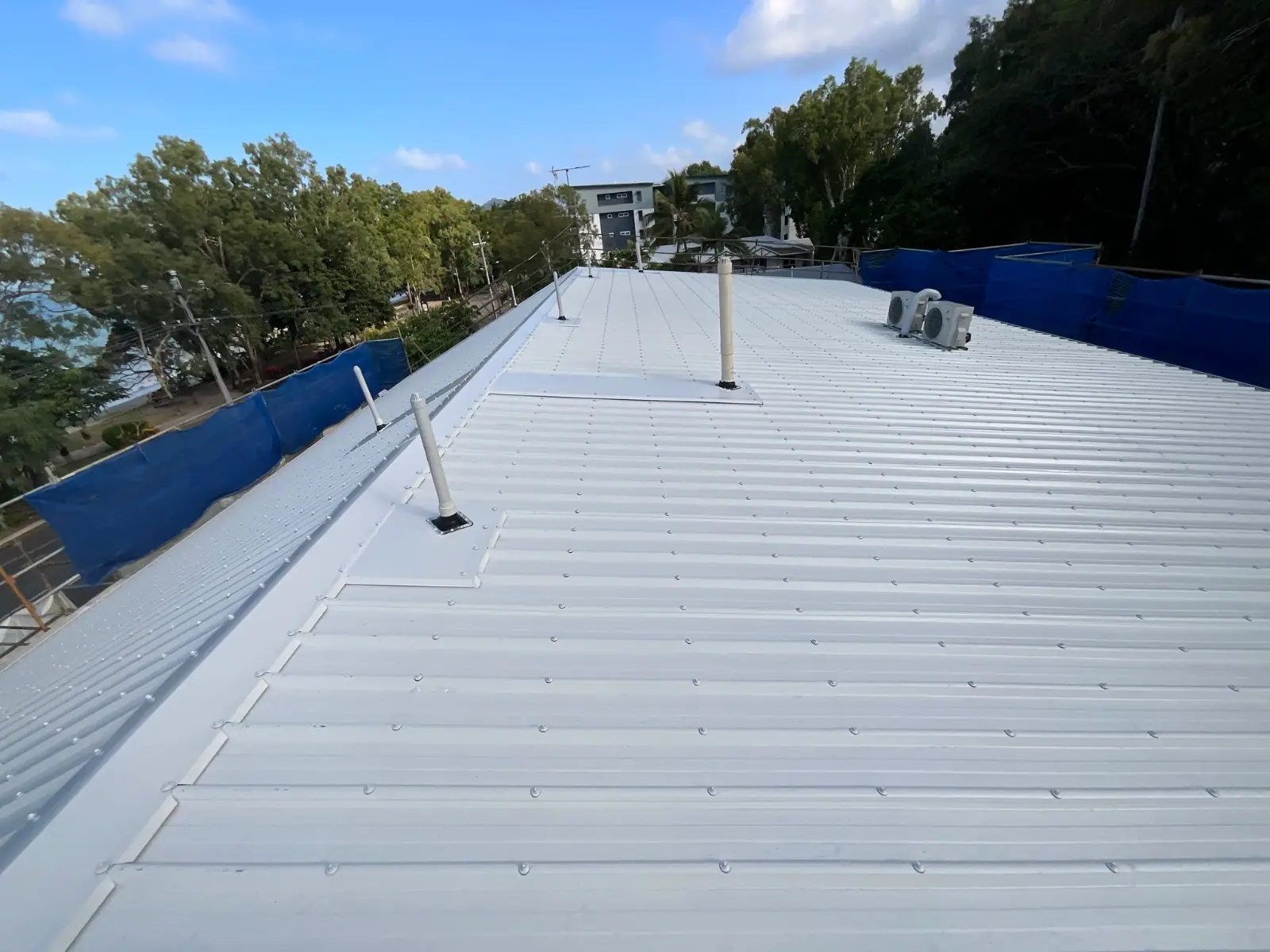 Re-roofs roofing by NBS Metal Roofing