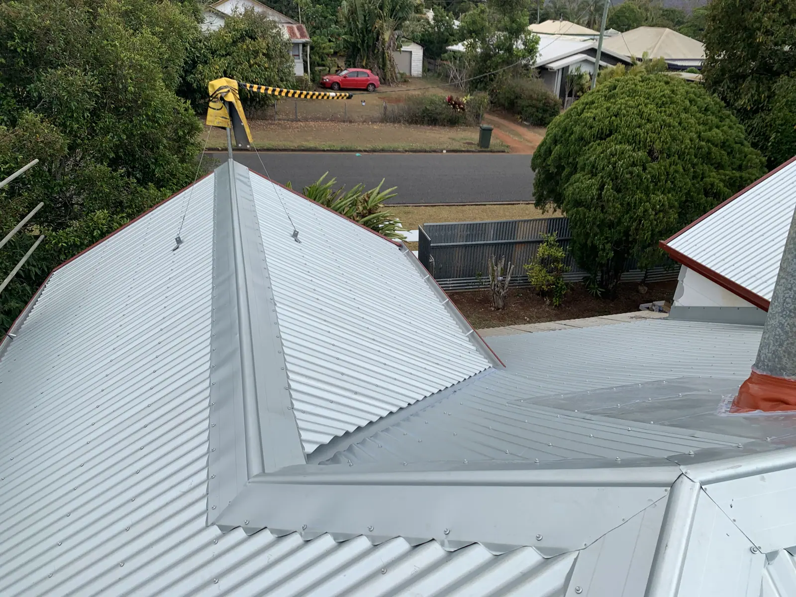 Re-roofs roofing by NBS Metal Roofing