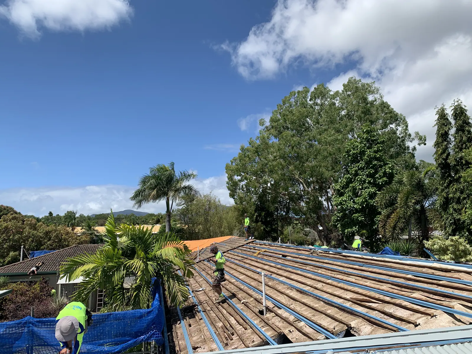 Re-roofs roofing by NBS Metal Roofing