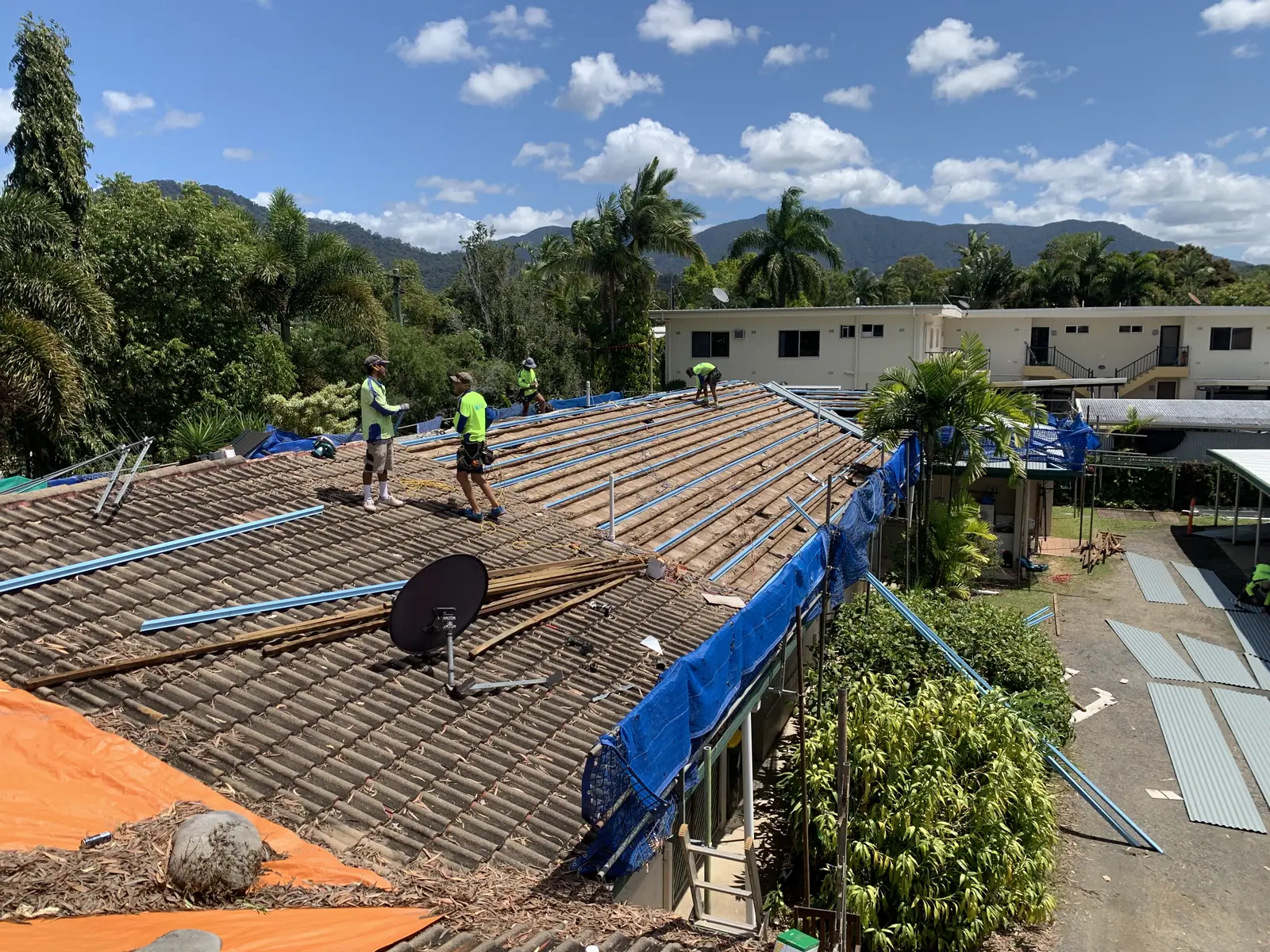 Re-roofs roofing by NBS Metal Roofing