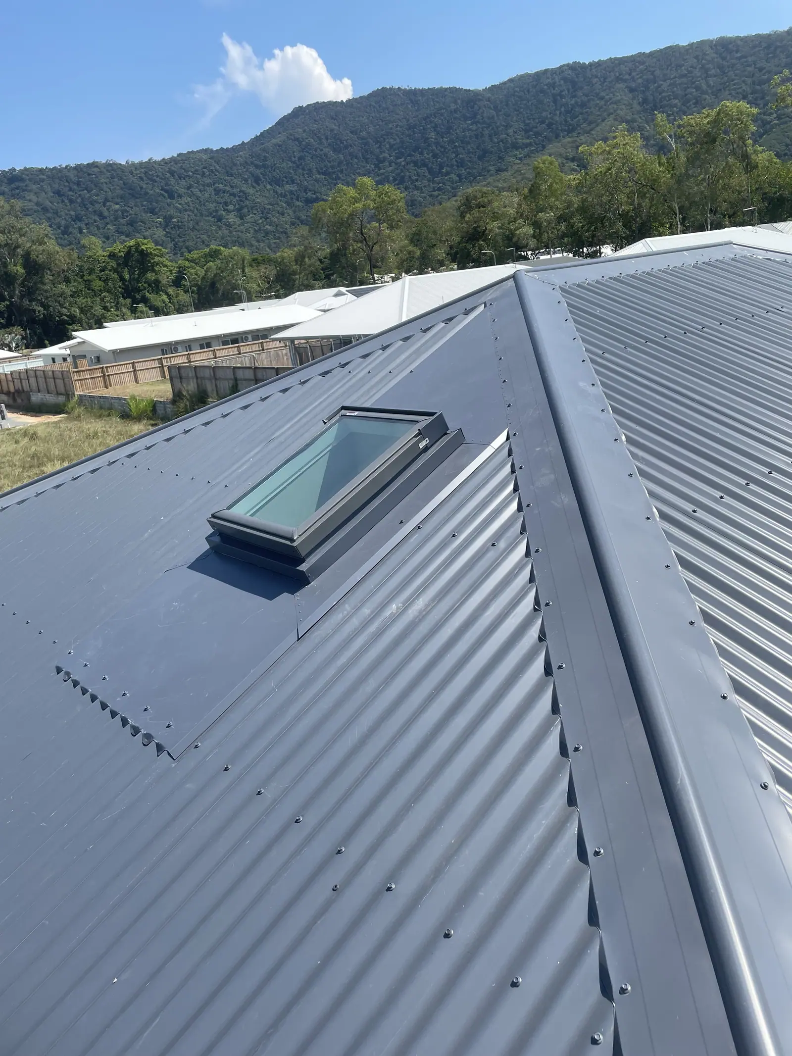 Skylights roofing by NBS Metal Roofing
